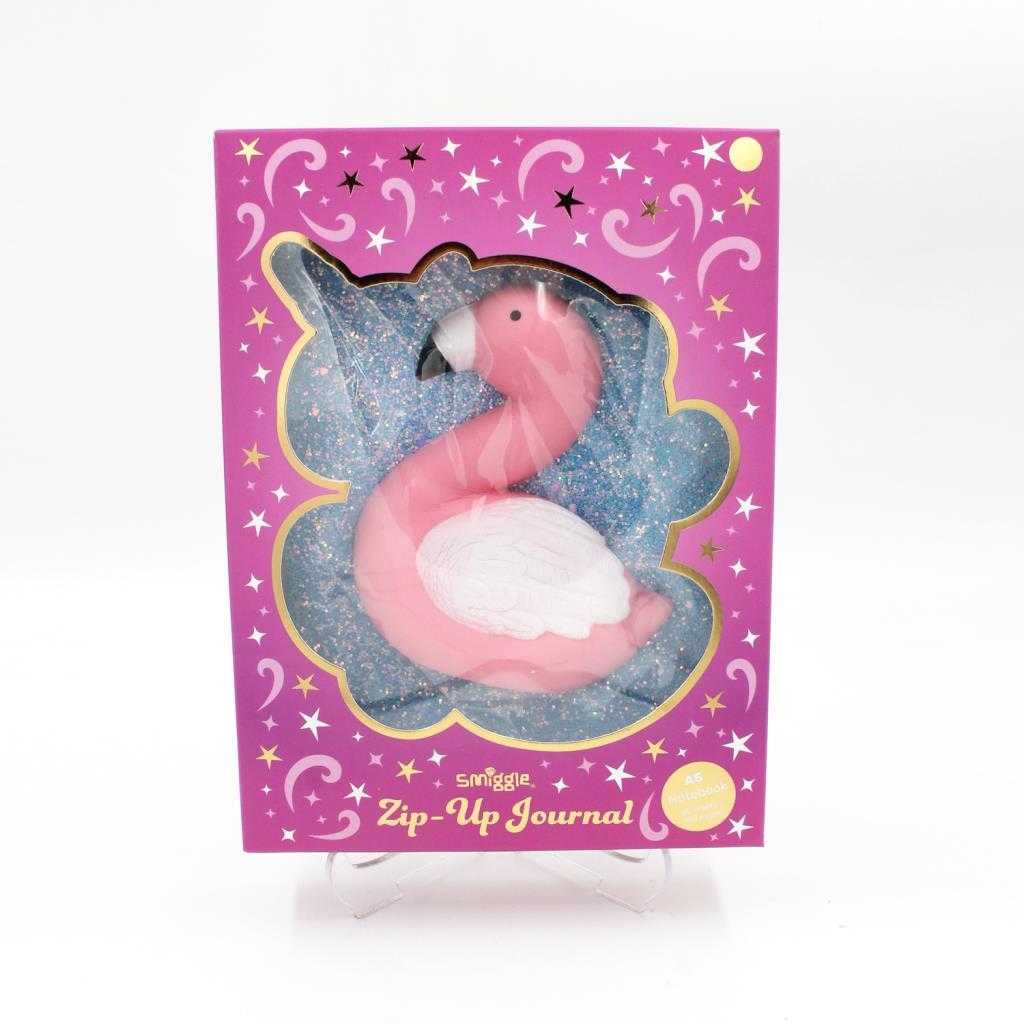 Mavi Flamingo Squishy Simli Kendi Kutusunda Kabartmalı